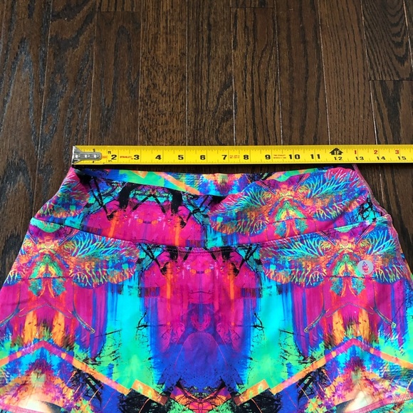 Dona Jo Women’s 2/L Multi-Colored Pickleball/Tennis Ruffled Skort w/Pockets -EUC - Picture 6 of 14